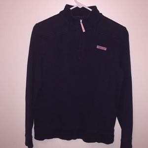 Navy/Pink VineyardVines 1/4 zip